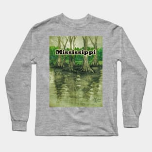 Mississippi Swamp Long Sleeve T-Shirt